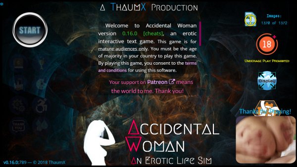 ThaumX - Accidental Woman [v0.16.0 Cheats]