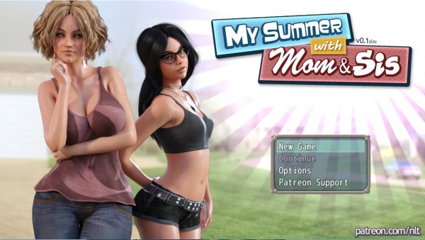 Nlt - My Summer with Mom and Sis [Version 1.0] (2017) (Eng) Update