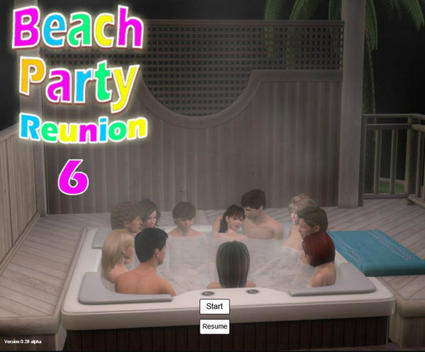 Hentai Sex Orgy Party - Beach Party Reunion 6 Â» SVS Games - Free Adult Games
