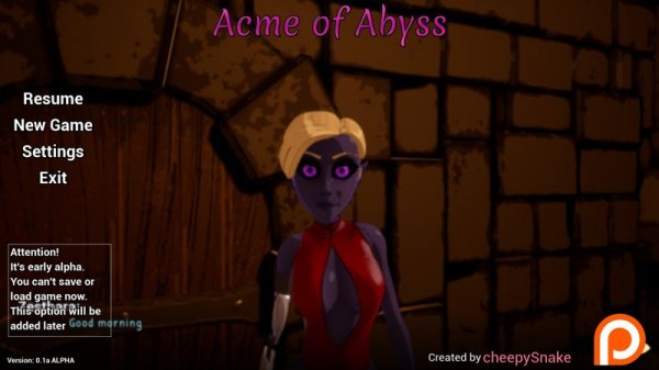 CheepySnake - Acme of Abyss - Version 0.1a