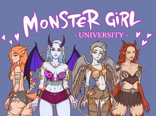 Monster Monsume Yuri Lesbian Porn - Monster Girl University by Nyakochan Â» SVS Games - Free Adult Games