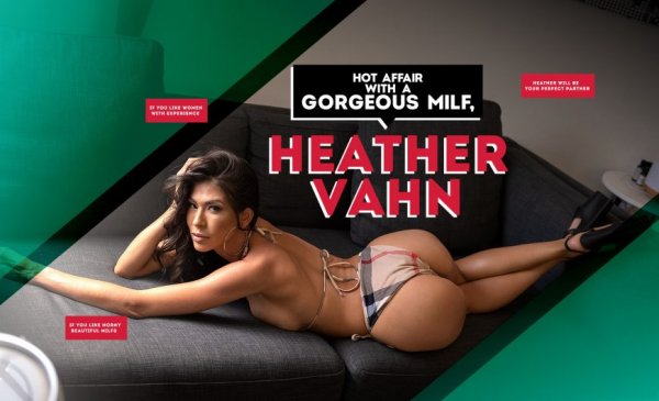 LifeSelector - Heather Vahn   - Hot Affair with a Gorgeous MILF - Vaginal sex