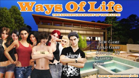 RALX Games Productions - Ways of Life  New Version 0.7.4  - Hardcore Sex