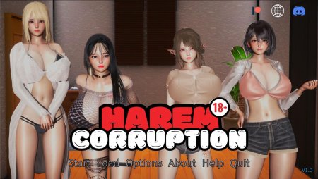 Harem Corruption – Version 1.0 [Akihiru Harem]