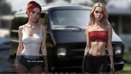 Three chicks and a Loser The Cursed Mansion – New Version 0.21 [Man from icecream van]